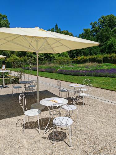 Gartentisch Vintage, rund, 70 cm, wei�