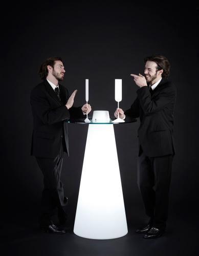 Stehtisch, Peak mit LED-Beleuchtung - Auswahl: Stehtisch, Peak mit LED-Beleuchtung