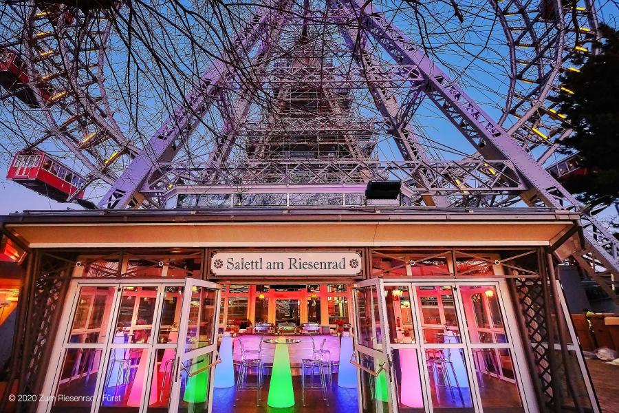 Stehtisch, Peak mit LED-Beleuchtung - Variante: Single