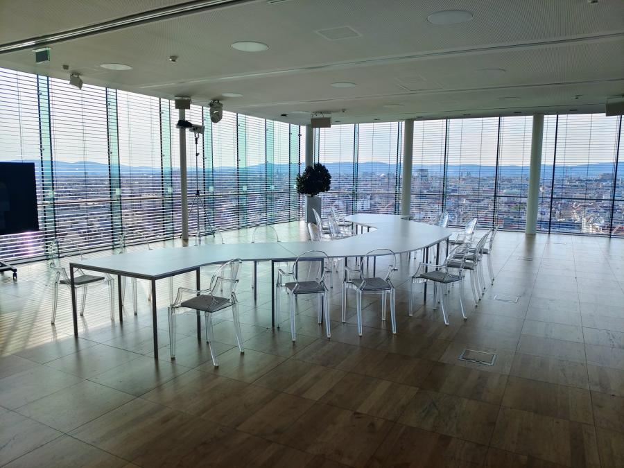 Esstisch, Niro, Spezial - Form: Wave XL - Farbe: wei�