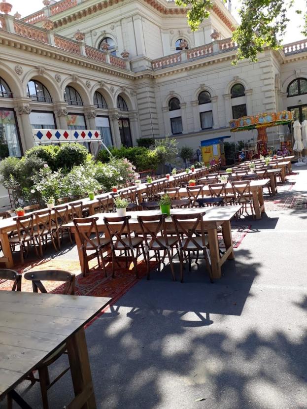 Cottage Tisch, eckig, braun - Gr��e: 190 x 100 cm