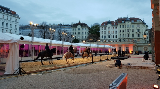 Festzelt - Breite: 6 m - Seitenh�he: 3 m - Firsth�he: 3,98 m