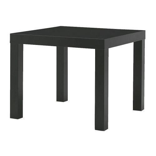 Couchtisch, 55 x 55 cm - Farbe: schwarz