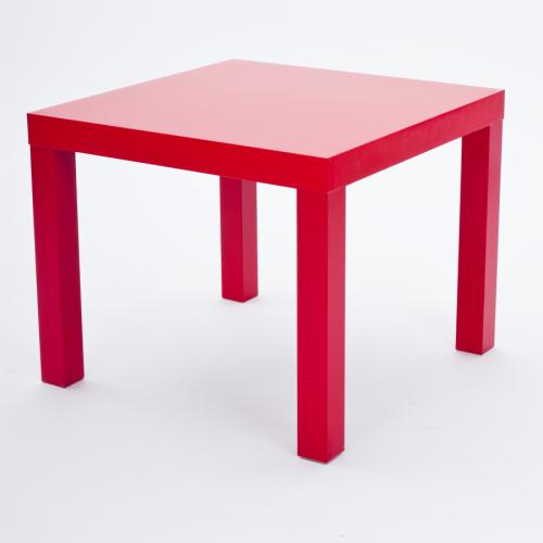Couchtisch, 55 x 55 cm - Farbe: schwarz