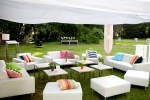 Couchtisch, Niro - Gre: 60 x 60 cm - Platte: wei 