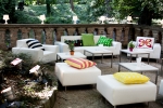 Couchtisch, Niro - Gre: 60 x 60 cm - Platte: wei 