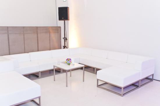 Couchtisch, Niro - Gr��e: 60 x 60 cm - Platte: wei�