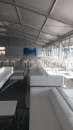 Couchtisch, Niro - Gre: 60 x 60 cm - Platte: wei 