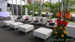 Couchtisch, Niro - Gre: 60 x 60 cm - Platte: wei 