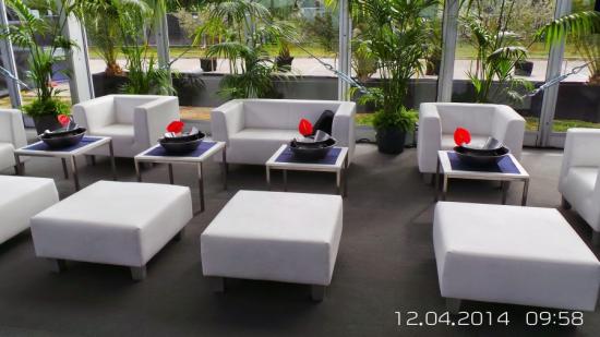 Couchtisch, Niro - Gr��e: 60 x 60 cm - Platte: wei�