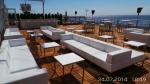 Couchtisch, Niro - Gre: 60 x 60 cm - Platte: wei 