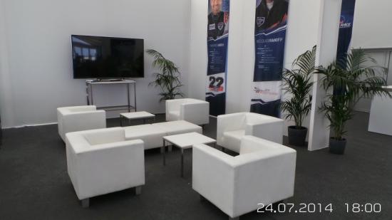 Couchtisch, Niro - Gr��e: 60 x 60 cm - Platte: wei�