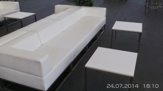 Couchtisch, Niro - Gr��e: 60 x 60 cm - Platte: wei�