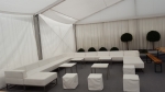 Couchtisch, Niro - Gre: 60 x 60 cm - Platte: wei 