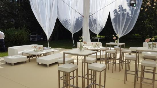 Couchtisch, Niro - Gr��e: 60 x 60 cm - Platte: wei�