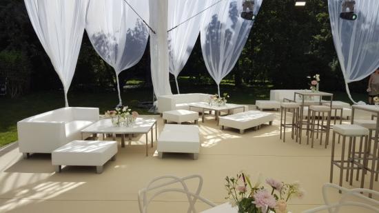 Couchtisch, Niro - Gr��e: 60 x 60 cm - Platte: wei�