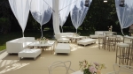 Couchtisch, Niro - Gre: 60 x 60 cm - Platte: wei 