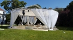 Couchtisch, Niro - Gre: 60 x 60 cm - Platte: wei 