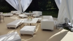Couchtisch, Niro - Gre: 60 x 60 cm - Platte: wei 