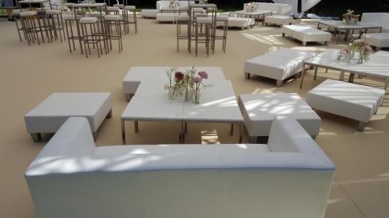 Couchtisch, Niro - Gr��e: 60 x 60 cm - Platte: wei�