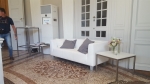 Couchtisch, Niro - Gre: 60 x 60 cm - Platte: wei 