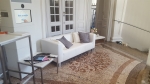 Couchtisch, Niro - Gre: 60 x 60 cm - Platte: wei 