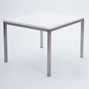 Couchtisch, Niro - Gre: 60 x 60 cm - Platte: wei