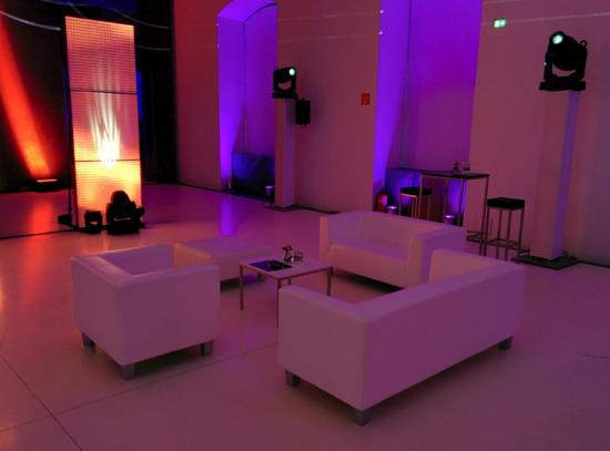 Couchtisch, Niro - Gr��e: 60 x 60 cm - Platte: wei�