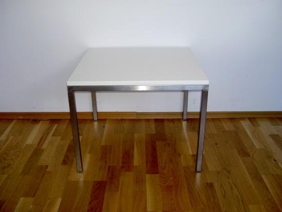 Couchtisch, Niro - Gr��e: 60 x 60 cm - Platte: wei�