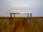 Couchtisch, Niro - Gre: 60 x 60 cm - Platte: wei 