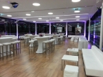 Couchtisch, Niro - Gre: 60 x 60 cm - Platte: wei 