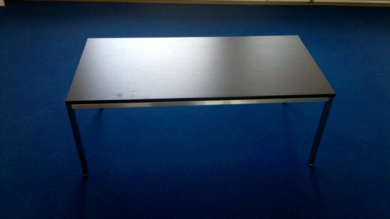 Couchtisch, Niro - Gr��e: 60 x 120 cm - Platte: schwarz