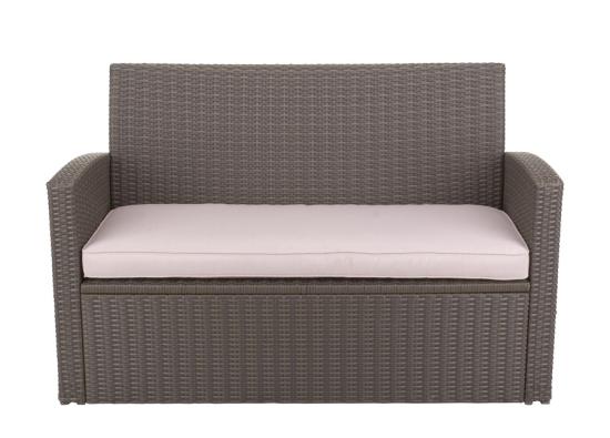 Rattansofa f�r 2 Personen