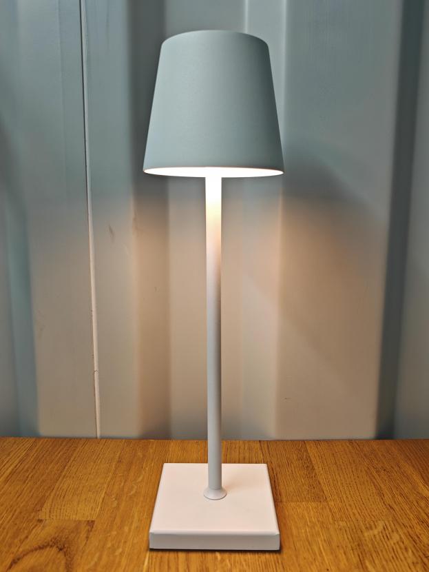 Tischlampe - Farbe: Wei� - Licht: Warmwei�