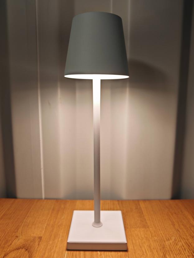 Tischlampe - Farbe: Wei� - Licht: Warmwei�