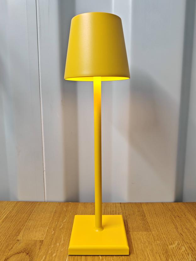 Tischlampe - Farbe: Gelb - Licht: Warmwei�