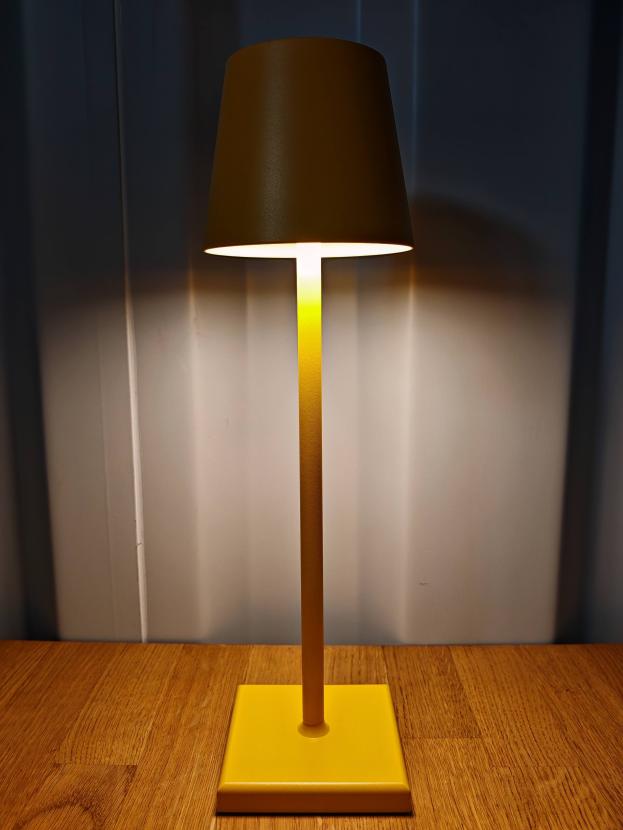 Tischlampe - Farbe: Gelb - Licht: Warmwei�
