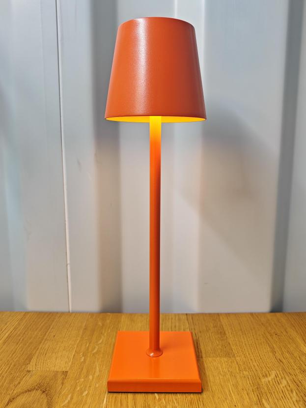 Tischlampe - Farbe: Orange