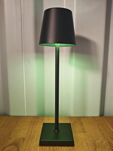 Tischlampe - Farbe: Schwarz - Licht: RGB