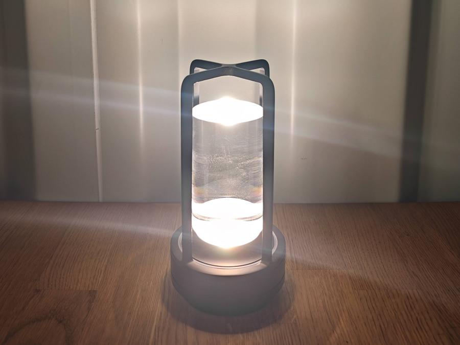 Tischlampe, Vintage - Farbe: Schwarz