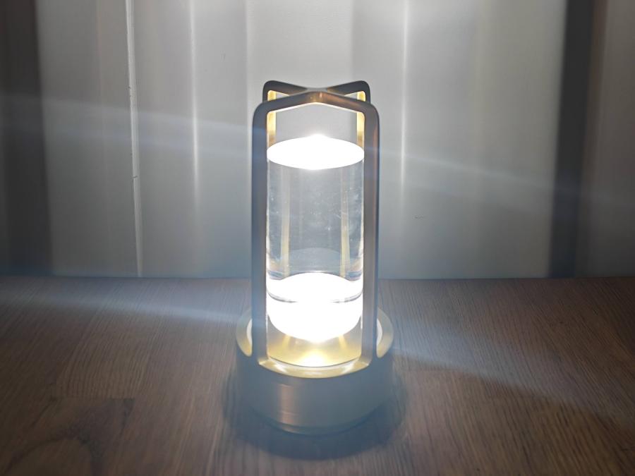 Tischlampe, Vintage - Farbe: Gold