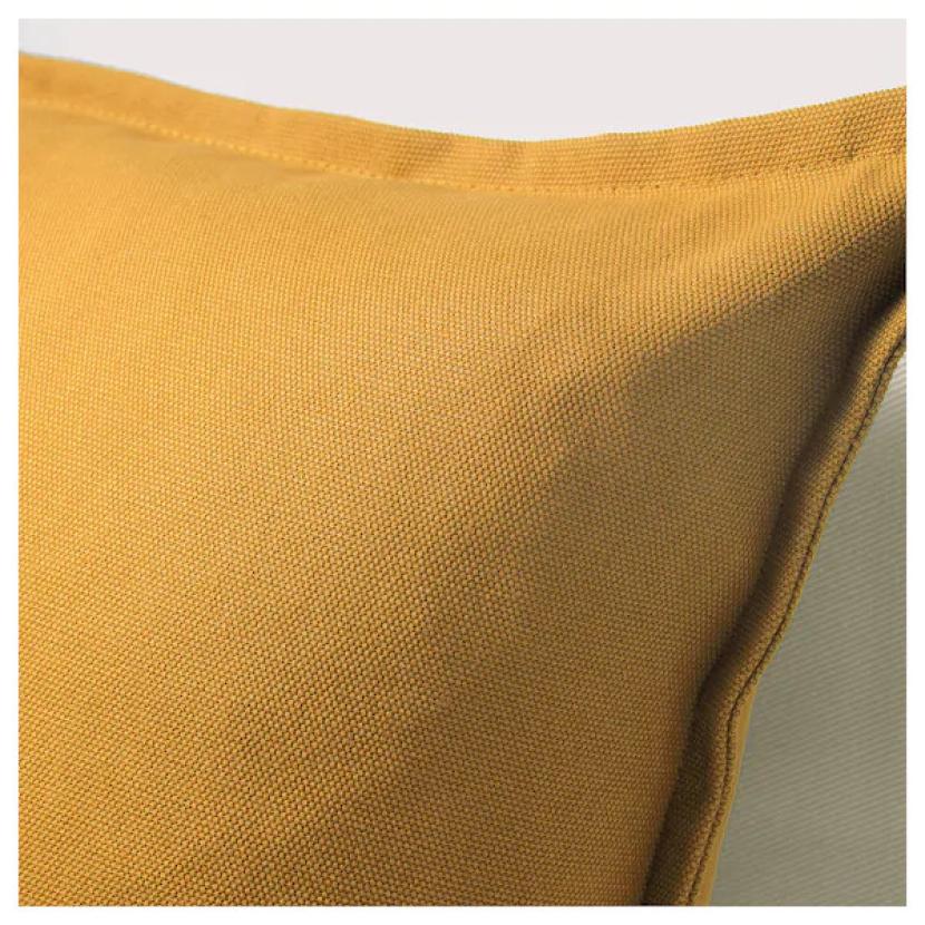 Kissen - Farbe: goldgelb