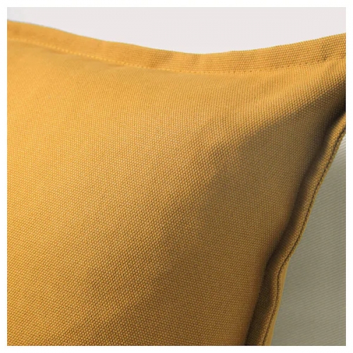 Kissen - Farbe: goldgelb