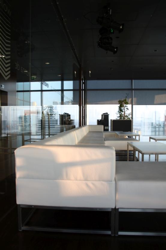 Sofamodul - Model: Ecklehne - �berzug: wei�es Kunstleder