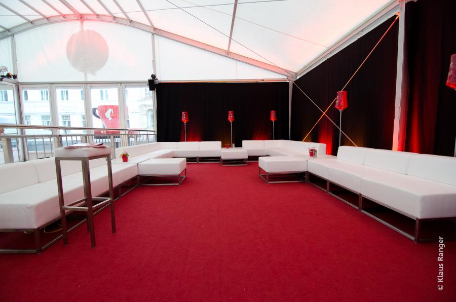 Sofamodul - Model: Ecklehne - �berzug: wei�es Kunstleder