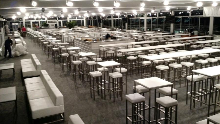 Sofamodul - Model: R�ckenlehne - �berzug: wei�es Kunstleder