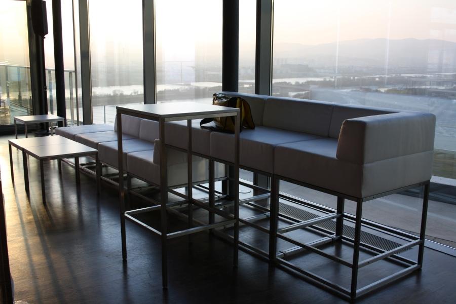 Sofamodul - Model: Hocker - �berzug: wei�es Kunstleder