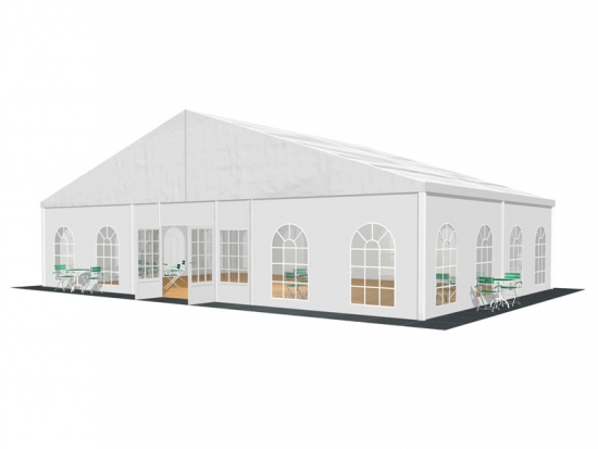 Gro�zelt - Breite: 15 m - Seitenh�he: 3 m - Firsth�he: 5,51 m