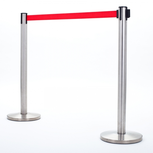 Absperrstnder, Niro, mit Zugband