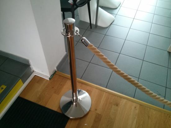 Absperrst�nder, Chrom 